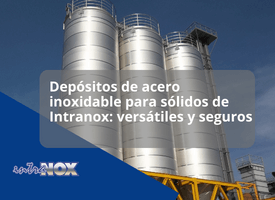 Depósitos de acero inoxidable de Intranox para sólidos
