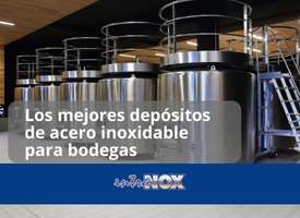 Depósitos acero inoxidable. Depósitos para vino