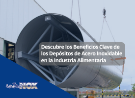 beneficios depositos acero inoxidable para la industria alimentaria